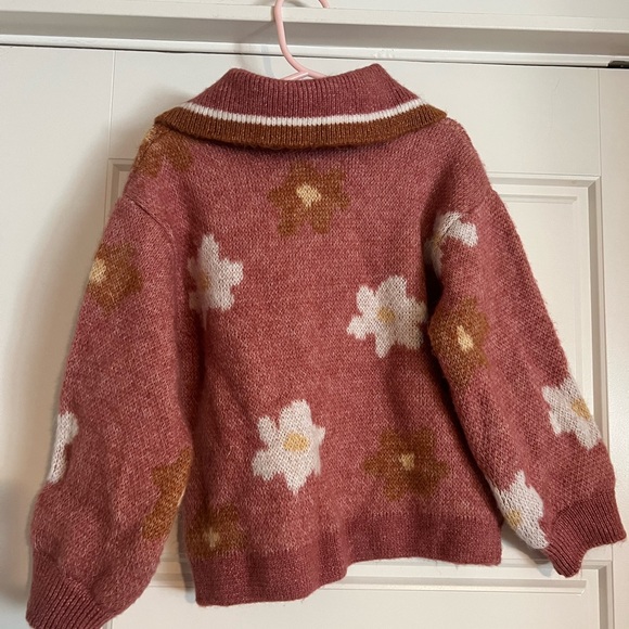 $30 ADD ON Zara Knit Floral Print Sweater 3-4Y 3T 4T - Picture 4 of 4